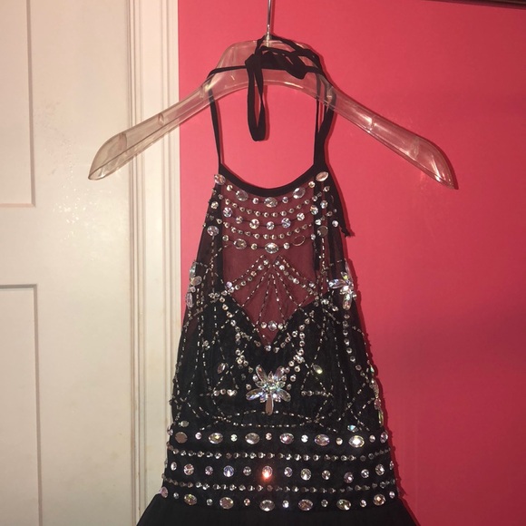 Black dressfor turnabout, homecoming, prom - Picture 2 of 7